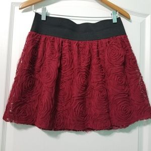 2 for $10 - Stoosh Red Mini Skater Skirt